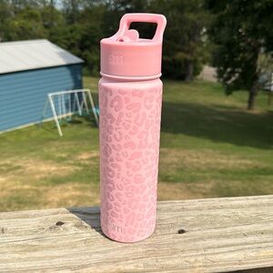 Simple modern pink cheetah 20oz summit cup